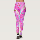 Leggings Spirale rose (Dos)
