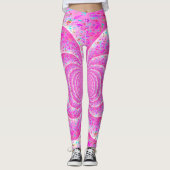 Leggings Spirale rose (Devant)