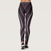Leggings spirale violette (Dos)