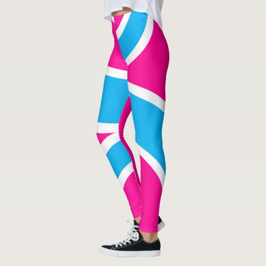 Leggings Spirale virale (Gauche)