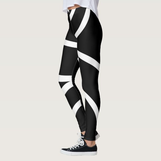 Leggings Spirale virale (Gauche)