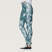Leggings splash blue (Links)