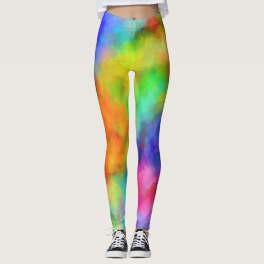 Leggings Splash couleur (Devant)