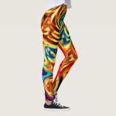 Leggings Splashes de couleurs Abstraits (Droite)