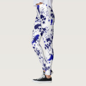 Leggings Splatter - Bleu (Gauche)