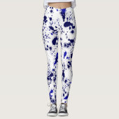 Leggings Splatter - Bleu (Devant)