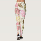 Leggings Splendor d'automne : Motif sans feuille (Dos)