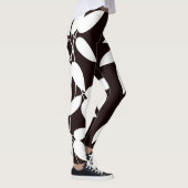 Leggings SPNP_Leggings aux feuilles blanches (Droite)