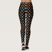 Leggings Spooktacular Polka Party : Navy & Orange Halloween (Dos)