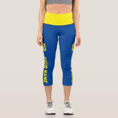 Leggings sportifs d'équipe personnalisés (Recto)