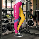 Leggings Sports personnalisables Votre NOM/Votre CLUB<br><div class="desc">Vous recherchez des leggings qui offrent à la fois style et confort ? Ne cherchez pas plus loin que nos leggings magnifiquement conçus! Fabriqués avec un mélange de matériaux de haute qualité, nos leggings sont doux, respirants et extensifs, assurant un maximum de confort tout au long de la journée. De...</div>