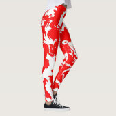 Leggings Spray rouge (Droite)