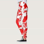 Leggings Spray rouge (Gauche)