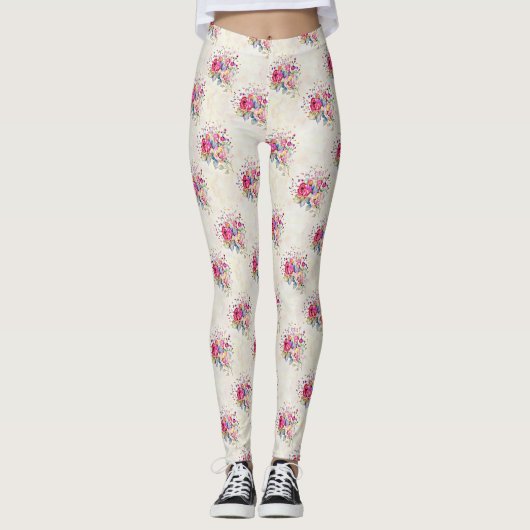 Leggings Spring floral (Devant)