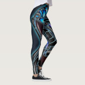 Leggings Squelette de cyborg (Droite)