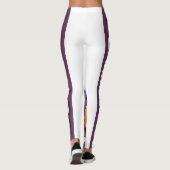 Leggings Squelette de dessin de haute qualité (Dos)
