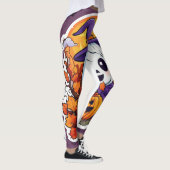 Leggings Squelette de dessin de haute qualité (Droite)