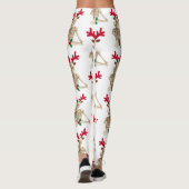 Leggings squelette de rennes de noël (Dos)