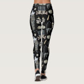Leggings Squelettes des cercueils aquarelles (Dos)