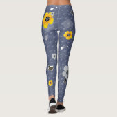Leggings sr19, métal, basculent dur, assez mauvais, dames, (Dos)