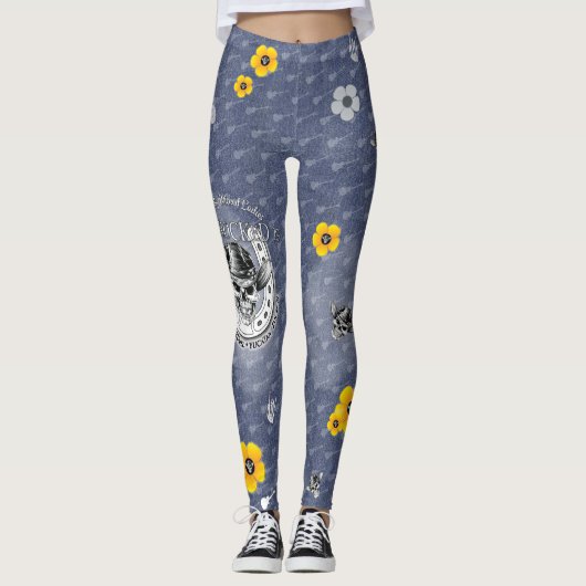 Leggings sr19, métal, basculent dur, assez mauvais, dames, (Devant)