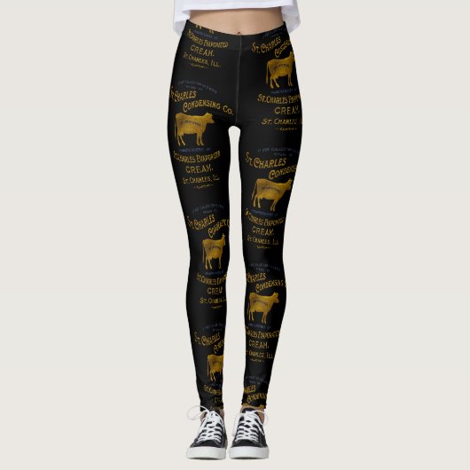Leggings St Charles Illinois Lait Condensing Cream 1899 (Devant)
