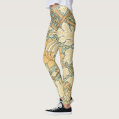 Leggings St. James par William Morris, feuilles d'acanthe (Gauche)
