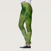 Leggings St Patrick's Day Irish Shamrock Parties scintillan (Gauche)