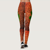 Leggings St Patrick's Day Irlandais Shamrock Gold Parties s (Dos)