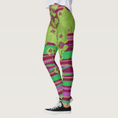 Leggings St. Patrick's - Toutes les pattes Shamrocks de Clo (Gauche)
