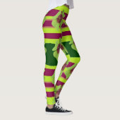 Leggings St. Patrick's - Toutes les pattes Shamrocks de Clo (Droite)