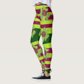 Leggings St. Patrick's - Toutes les pattes Shamrocks de Clo (Gauche)