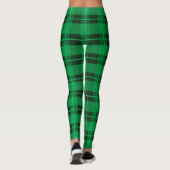 Leggings St Plaid de vert du jour du paddy (Dos)