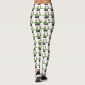 Leggings St. Urho avec sauterelle sur pattes de fourche (Dos)