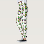 Leggings St. Urho avec sauterelle sur pattes de fourche (Gauche)