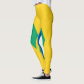 Leggings St.Vincent et les guêtres de drapeau de grenadines (Gauche)