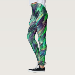 Leggings Stactite ou calques colorés virtuels détruits