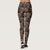 Leggings Staffordshire américain près de la cheminée Noël (Dos)