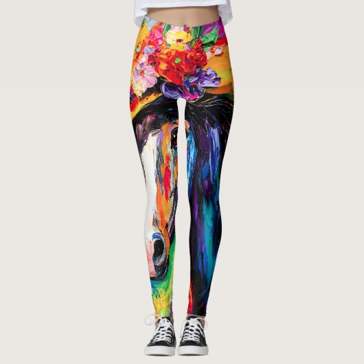 Leggings Stallion floral (Devant)