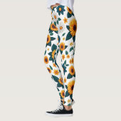 Leggings Stampede de tournesol : Disco Super de la nature (Gauche)