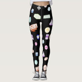Leggings Stampes de voyage (Devant)