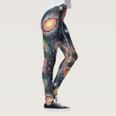 Leggings Star Clusters Dark Space Dust Galaxy (Droite)