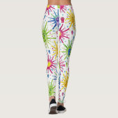 Leggings Starburst Motif sans couture (Dos)