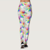 Leggings Starburst Princess Unicorn avec étoiles (Dos)