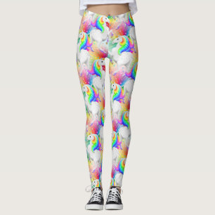 Leggings Starburst Princess Unicorn avec étoiles