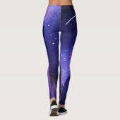 Leggings Stargazing avec un chien (Dos)