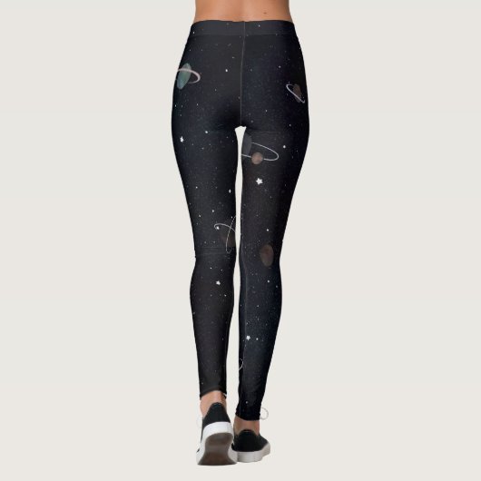 Leggings Starry Night Galaxy (Dos)
