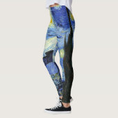 Leggings Starry Night Landcape Vincent van Gogh (Gauche)