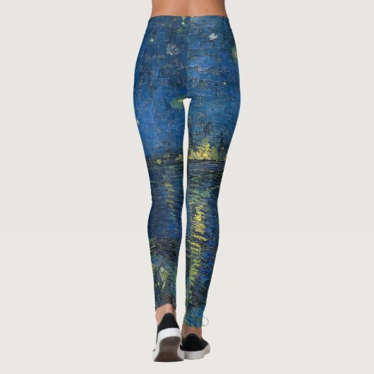 LEGGINGS - "Starry Night O.T.R" - van Gogh (Dos)