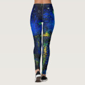 Leggings Starry Night Over the Rhone par Vincent Van Gogh (Dos)